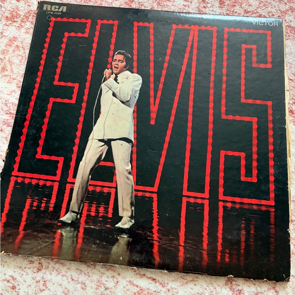 Elvis Presley Vintage Vinyl Record